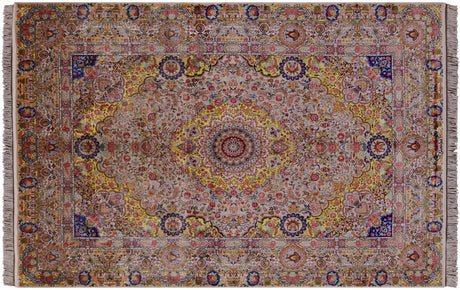 High End Persian 100% Silk Hand Knotted Rug - Manhattan Rugs