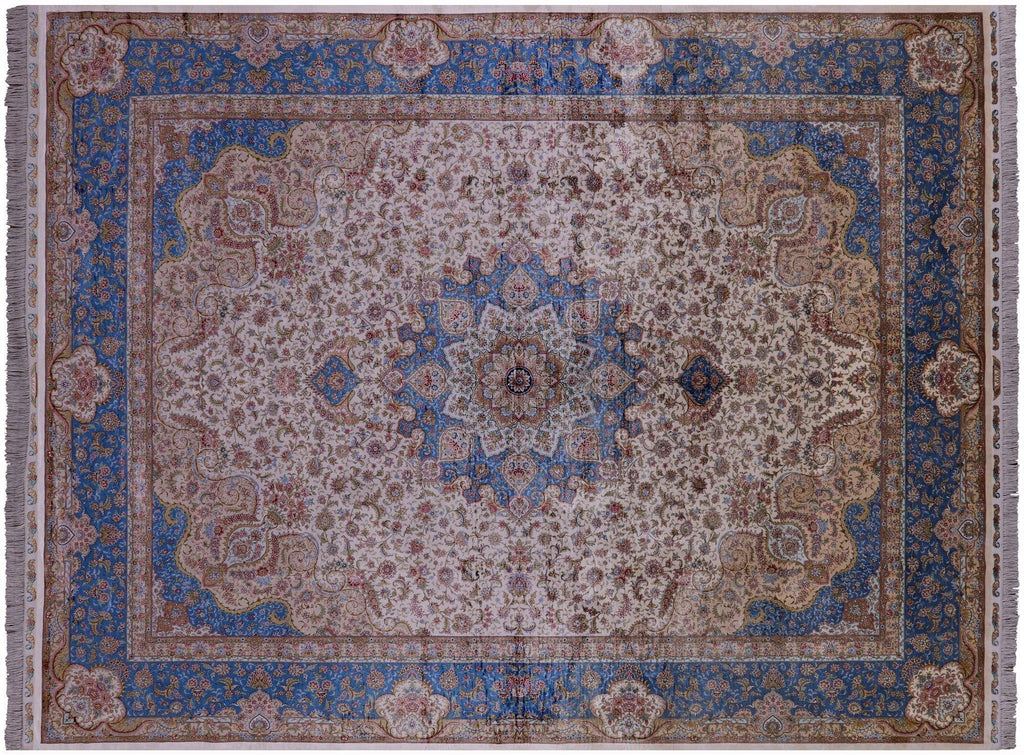 High End Persian Silk Hand Knotted Rug - Manhattan Rugs