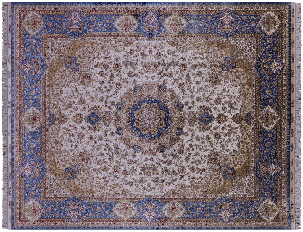 High End Persian Silk Hand Knotted Rug - Manhattan Rugs