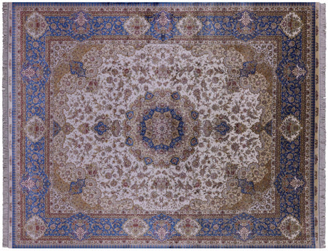 High End Persian Silk Hand Knotted Rug - Manhattan Rugs