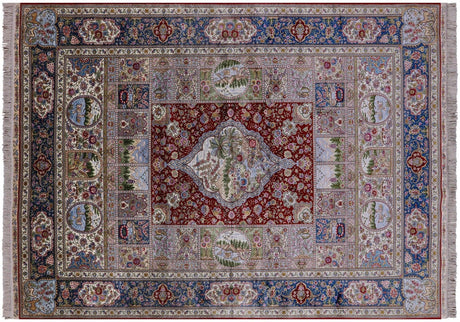 Silk High End Persian Hand Knotted Rug - Manhattan Rugs