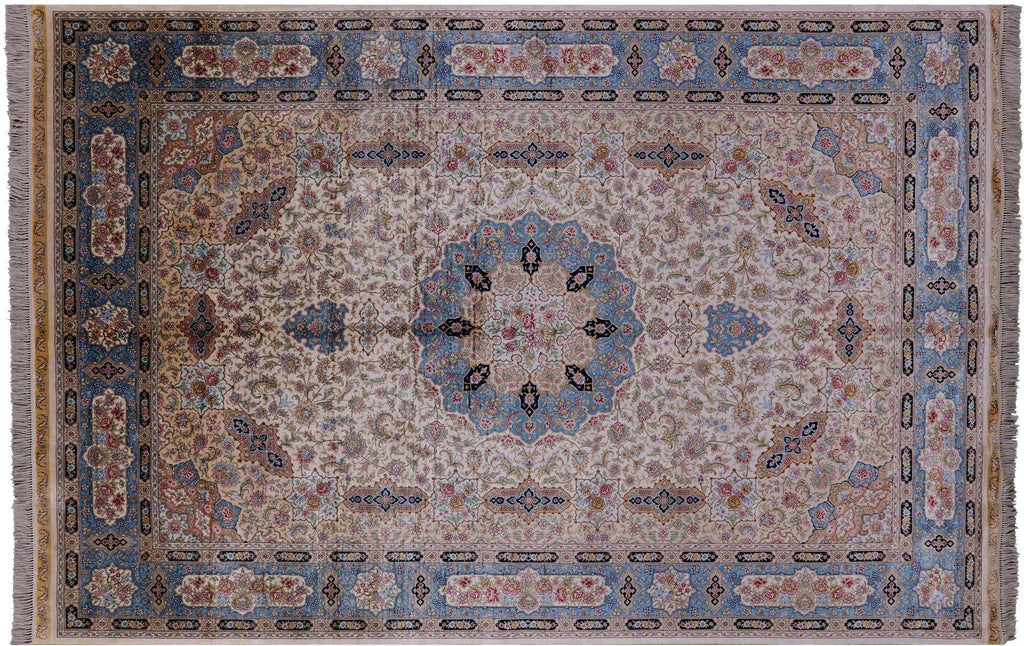 High End Persian Silk Hand Knotted Rug - Manhattan Rugs