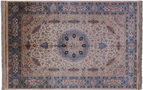 High End Persian Silk Hand Knotted Rug - Manhattan Rugs