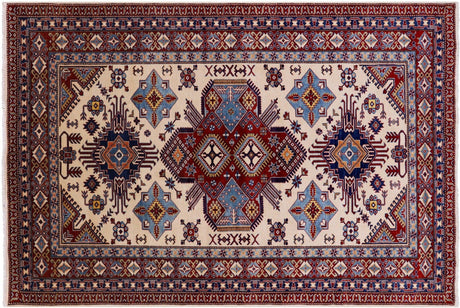 Super Kazak Hand-Knotted Rug - Manhattan Rugs
