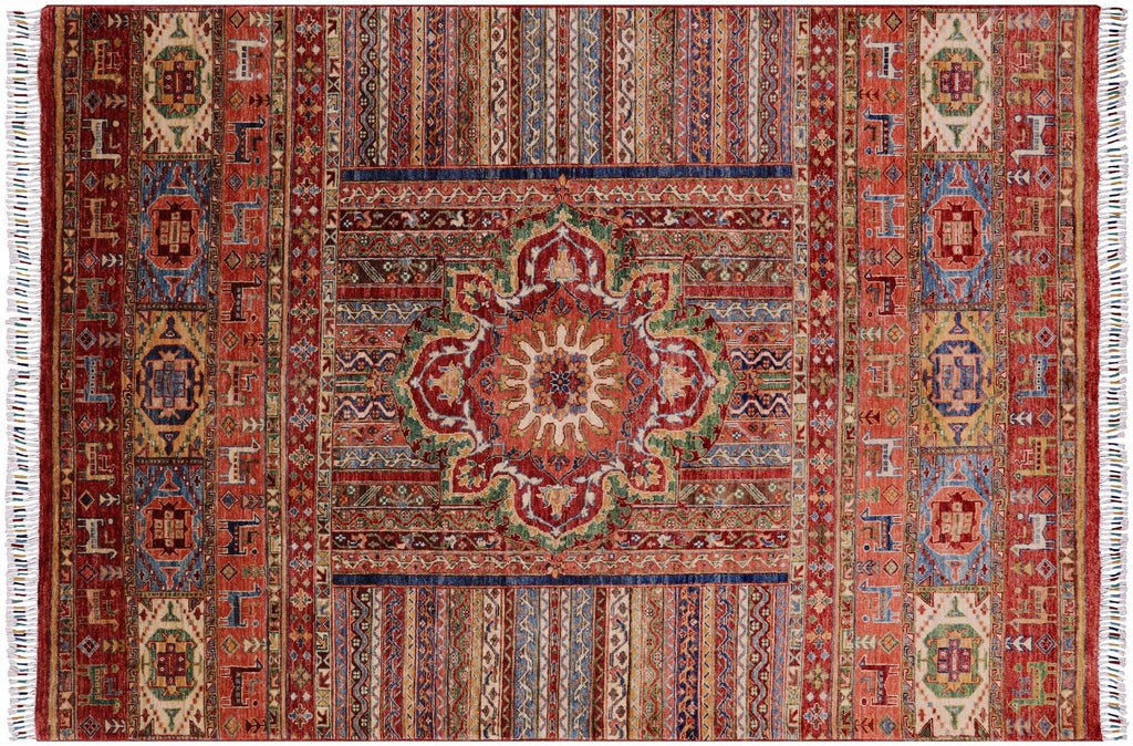 Khorjin Super Kazak Handmade Wool Rug - Manhattan Rugs