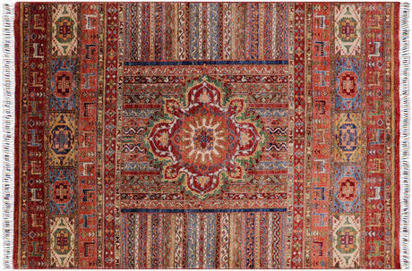 Khorjin Super Kazak Handmade Wool Rug - Manhattan Rugs