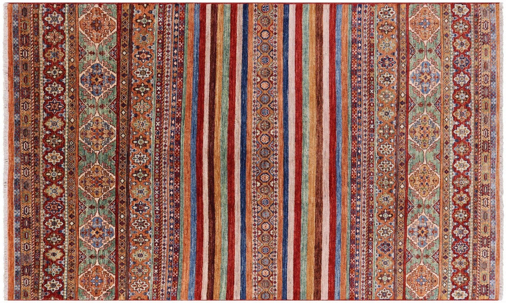Super Kazak Khorjin Hand Knotted Rug - Manhattan Rugs