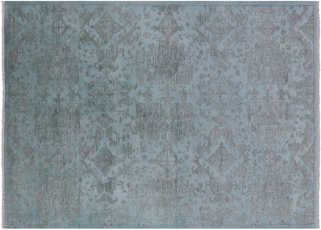 Full Pile Overdyed Hand-Knotted Wool Rug - Manhattan Rugs