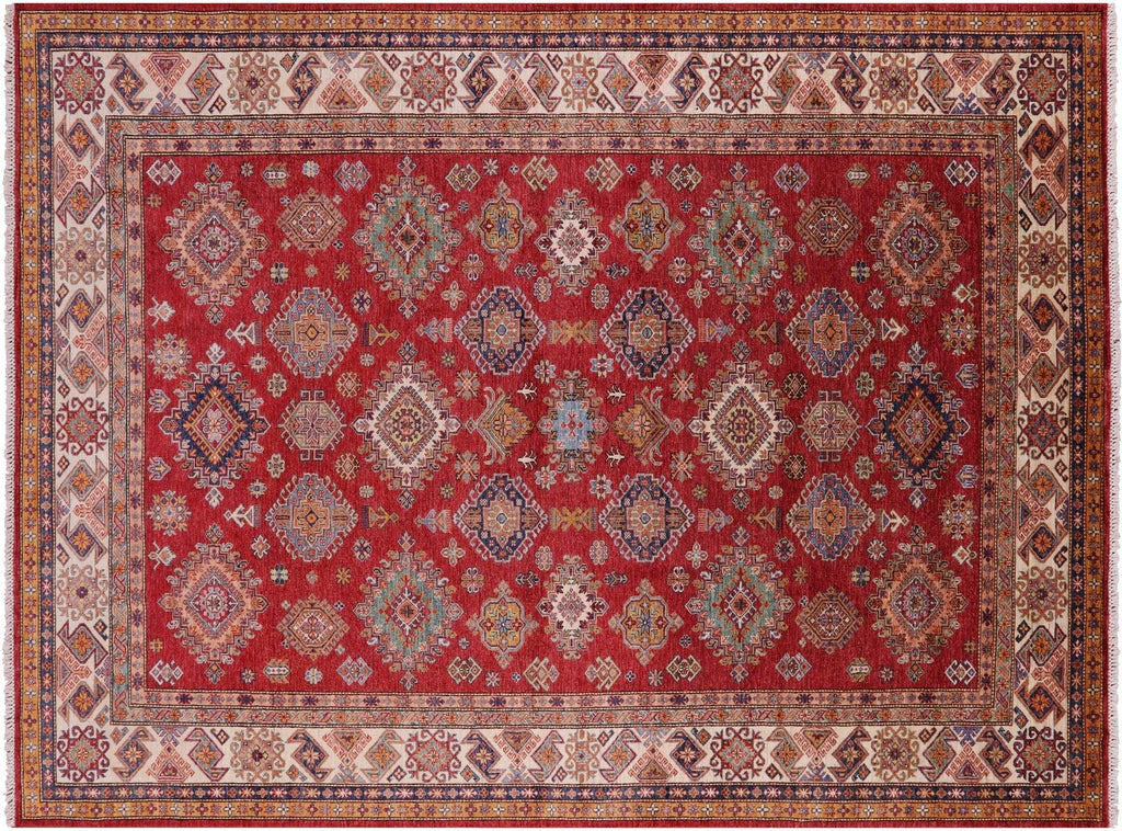 Handmade Super Kazak Wool Rug - Manhattan Rugs