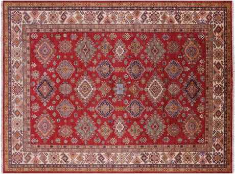 Handmade Super Kazak Wool Rug - Manhattan Rugs