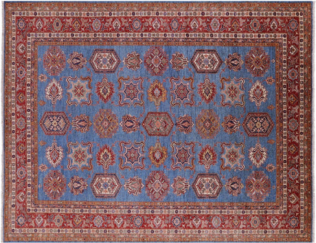 Hand-Knotted Super Kazak Wool Rug - Manhattan Rugs