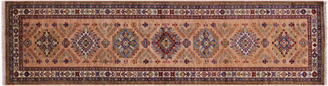 Runner Super Kazak Hand Knotted Rug - Manhattan Rugs