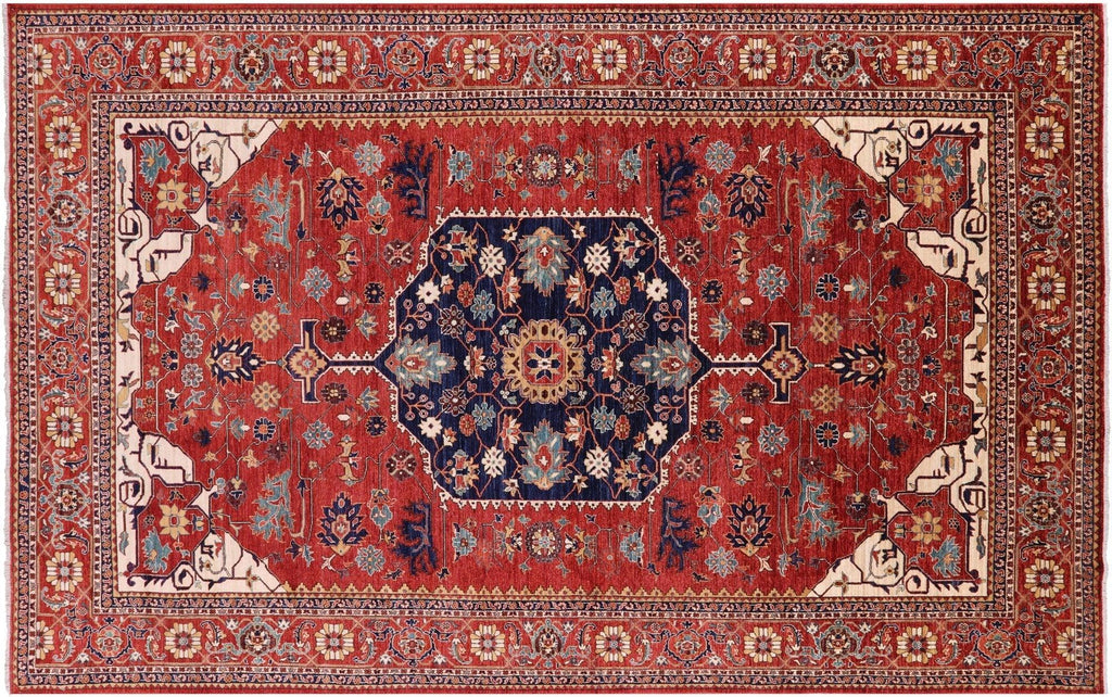 Persian Fine Serapi Hand-Knotted Wool Rug - Manhattan Rugs