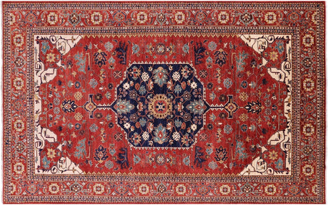 Persian Fine Serapi Hand-Knotted Wool Rug - Manhattan Rugs