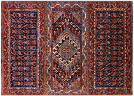 Hand-Knotted Persian Fine Serapi Rug - Manhattan Rugs