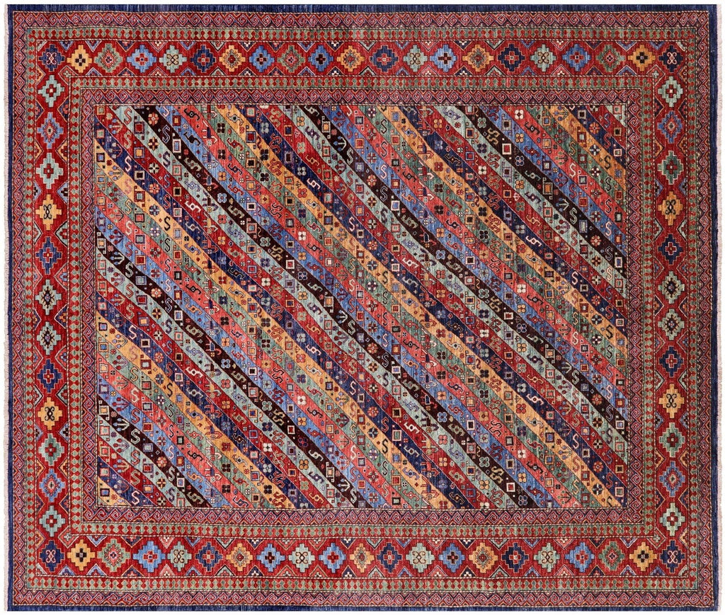 Persian Gabbeh Shall Hand Knotted Wool Rug - Manhattan Rugs