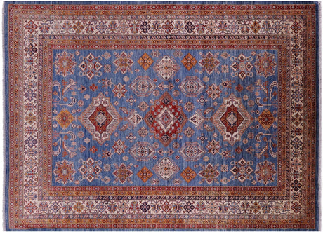 Super Kazak Hand Knotted Rug - Manhattan Rugs