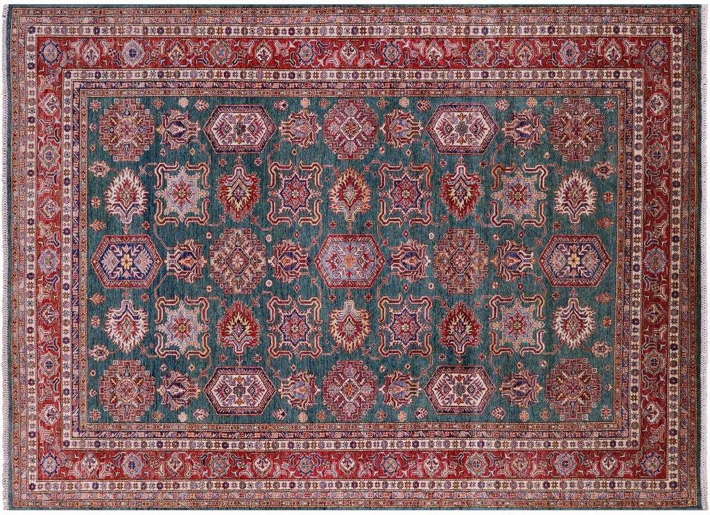 Super Kazak Handmade Wool Rug - Manhattan Rugs