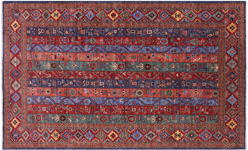 Shall Persian Gabbeh Hand-Knotted Rug - Manhattan Rugs