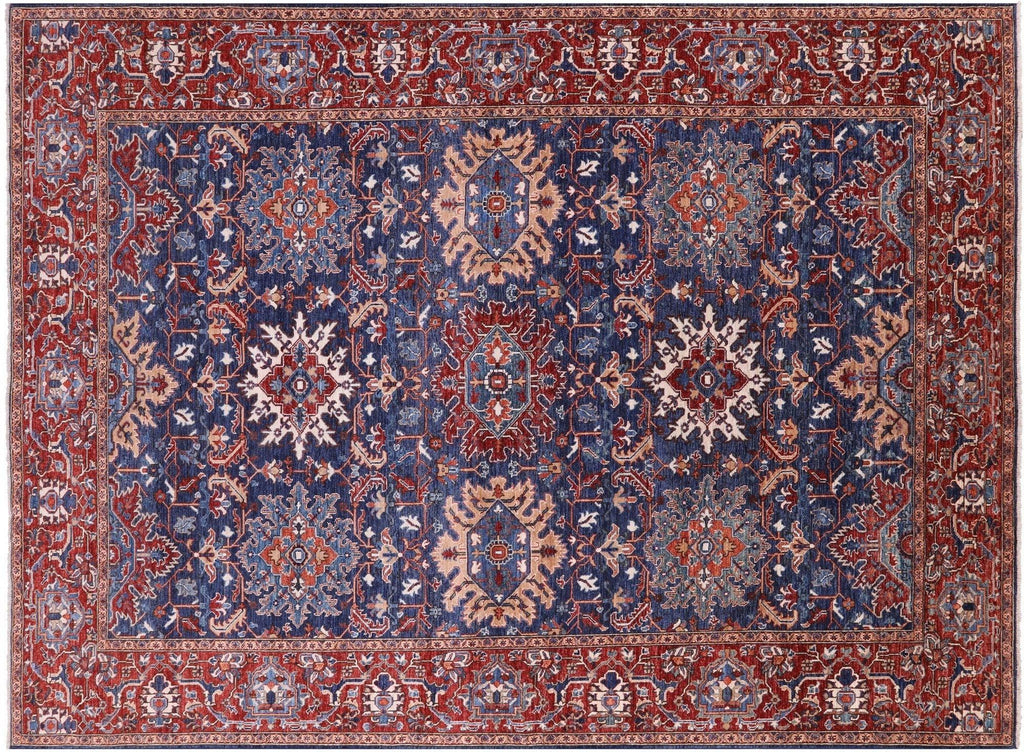 Hand-Knotted Persian Fine Serapi Wool Rug - Manhattan Rugs