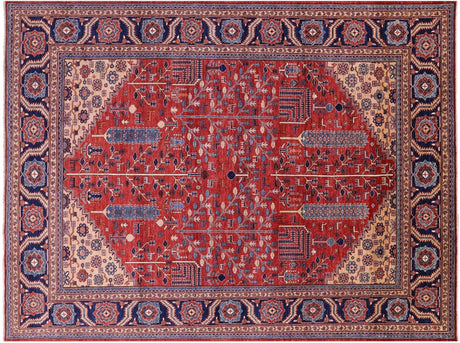 Hand-Knotted Persian Fine Serapi Rug - Manhattan Rugs