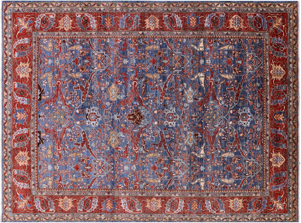 Fine Serapi Persian Hand-Knotted Wool Rug - Manhattan Rugs
