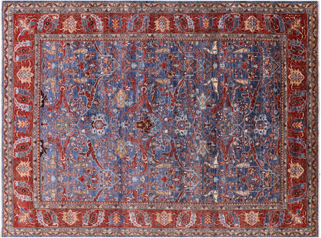 Fine Serapi Persian Hand-Knotted Wool Rug - Manhattan Rugs
