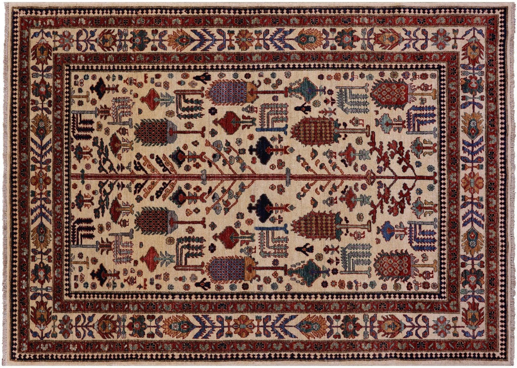 Hand-Knotted Tribal Persian Gabbeh Rug - Manhattan Rugs