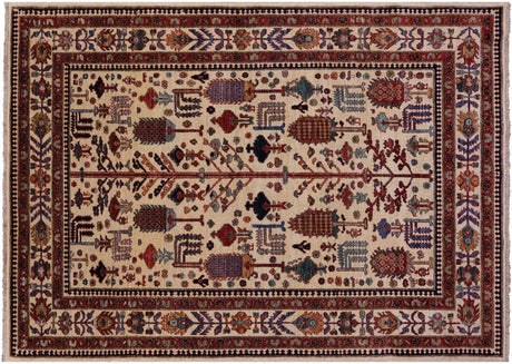 Hand-Knotted Tribal Persian Gabbeh Rug - Manhattan Rugs