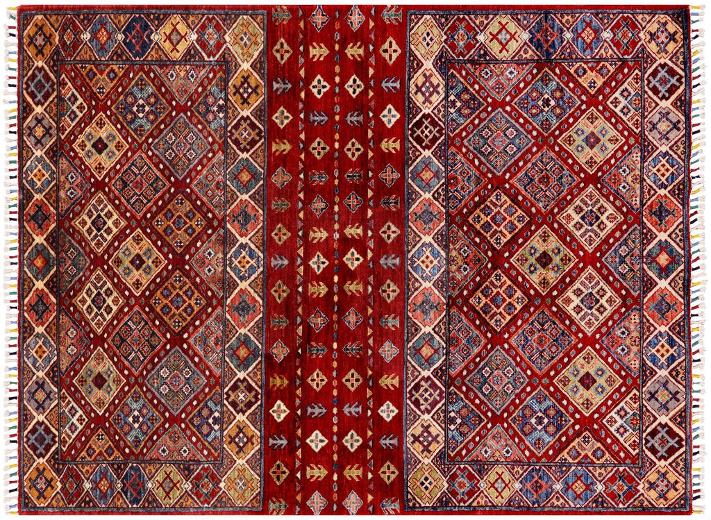 Khorjin Super Kazak Hand-Knotted Rug - Manhattan Rugs
