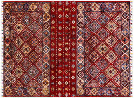 Khorjin Super Kazak Hand-Knotted Rug - Manhattan Rugs