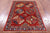 Hand Knotted Fine Turkmen Wool Rug 3' 3" X 4' 11" - Q5196