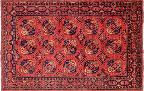 Hand-Knotted Bokhara Wool On Wool Rug - Manhattan Rugs