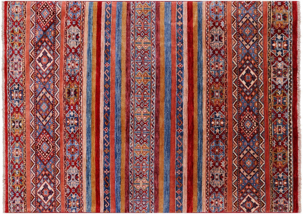 Hand-Knotted Super Kazak Khorjin Rug - Manhattan Rugs