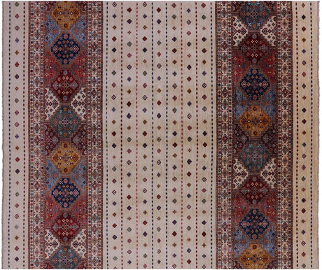 Handmade Khorjin Super Kazak Wool Rug - Manhattan Rugs