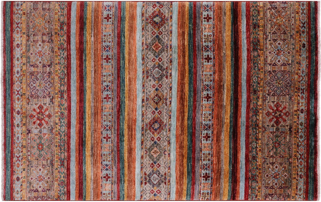 Hand Knotted Super Kazak Khorjin Rug - Manhattan Rugs