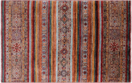 Hand Knotted Super Kazak Khorjin Rug - Manhattan Rugs