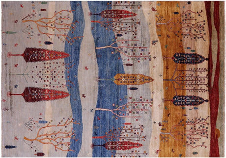 Tribal Persian Gabbeh Handmade Rug - Manhattan Rugs