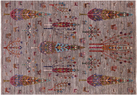 Tribal Persian Gabbeh Hand Knotted Rug - Manhattan Rugs