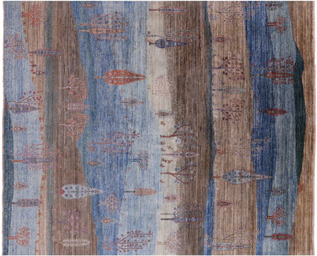 Tribal Persian Gabbeh Hand Knotted Rug - Manhattan Rugs