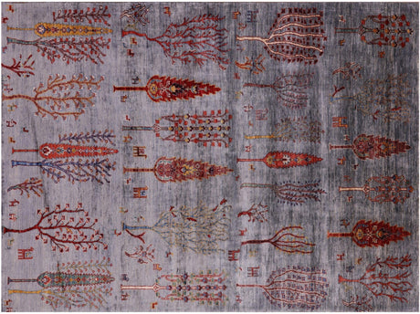 Hand-Knotted Tribal Persian Gabbeh Rug - Manhattan Rugs