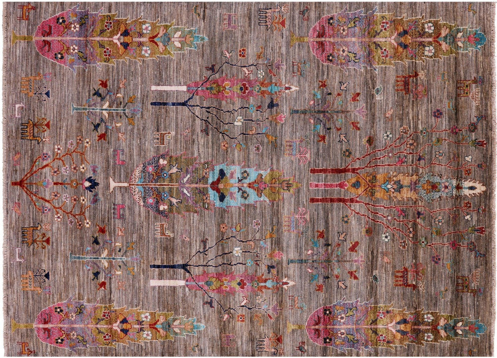 Tribal Persian Gabbeh Hand Knotted Rug - Manhattan Rugs