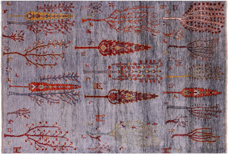 Tribal Persian Gabbeh Wool Rug - Manhattan Rugs