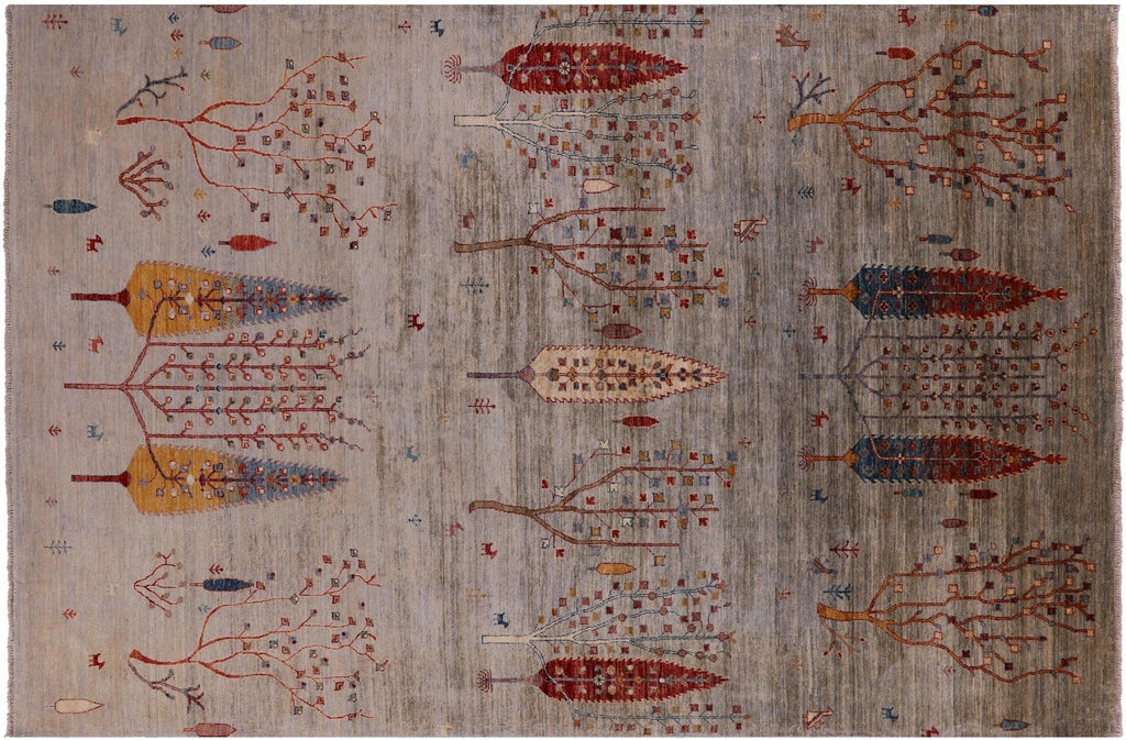 Handmade Tribal Persian Gabbeh Wool Rug - Manhattan Rugs