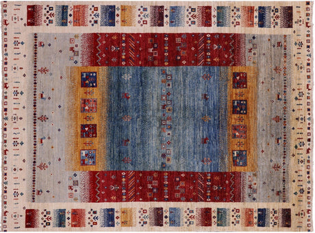 Hand-Knotted Persian Gabbeh Tribal Rug - Manhattan Rugs
