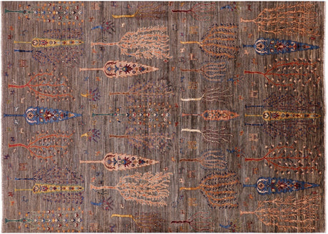 Tribal Persian Gabbeh Wool Rug - Manhattan Rugs