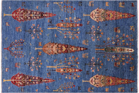 Persian Gabbeh Tribal Handmade Wool Rug - Manhattan Rugs