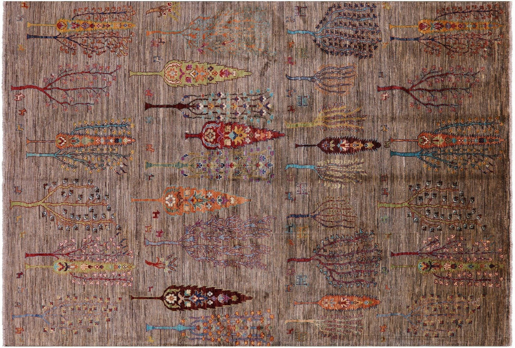 Tribal Persian Gabbeh Hand Knotted Rug - Manhattan Rugs