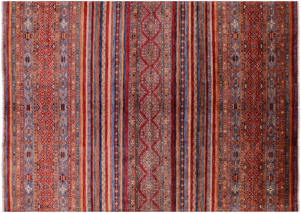 Hand Knotted Super Kazak Khorjin Wool Rug - Manhattan Rugs