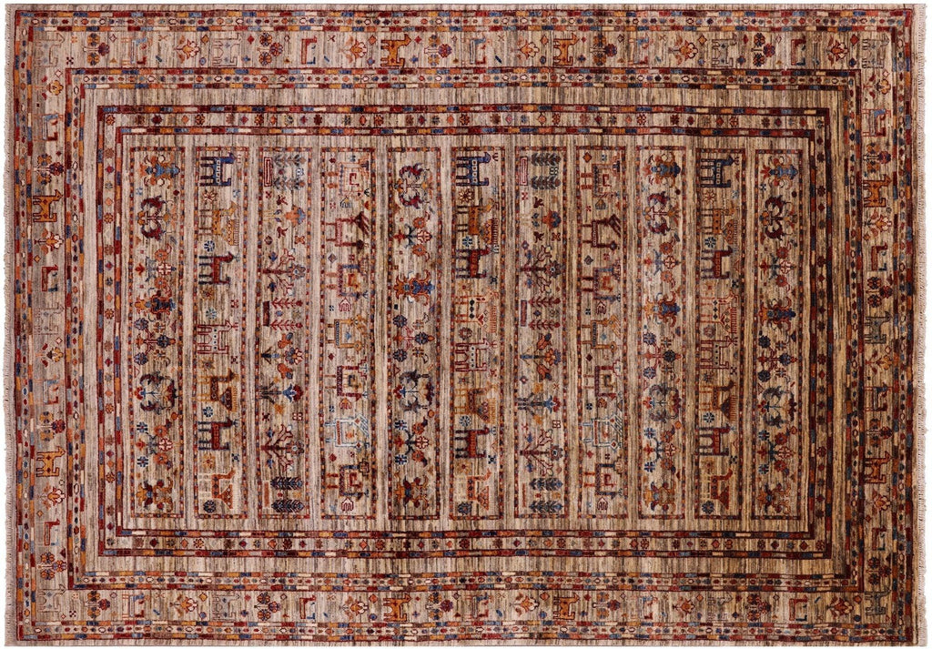 Tribal Persian Gabbeh Wool Rug - Manhattan Rugs